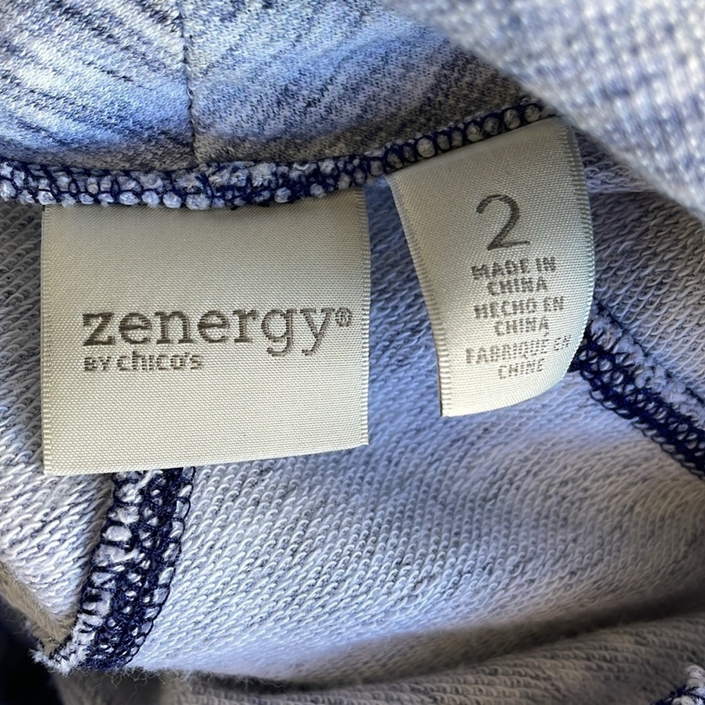 Chico’s Seamed Spacedye Jacket - Picture 6 of 8